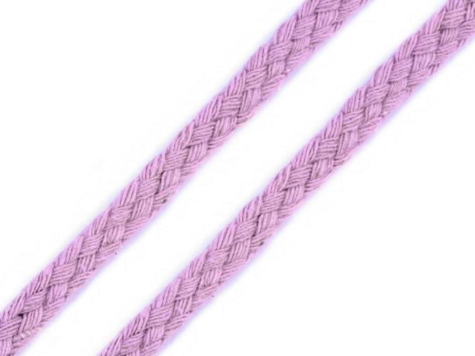 Kordel  Ø 5 - 7 mm lila